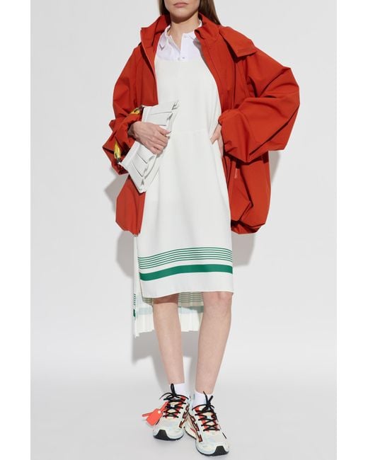 LACOSTE RUNWAY White Strappy Dress