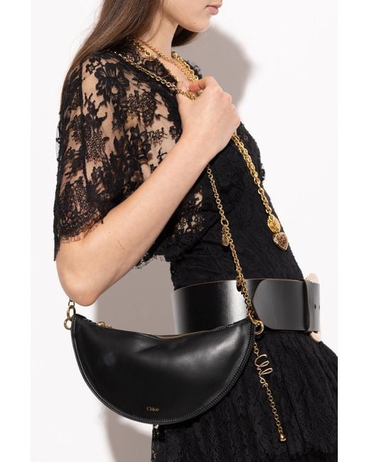 Chloé Black Shoulder Bag 'Chloe Icons'