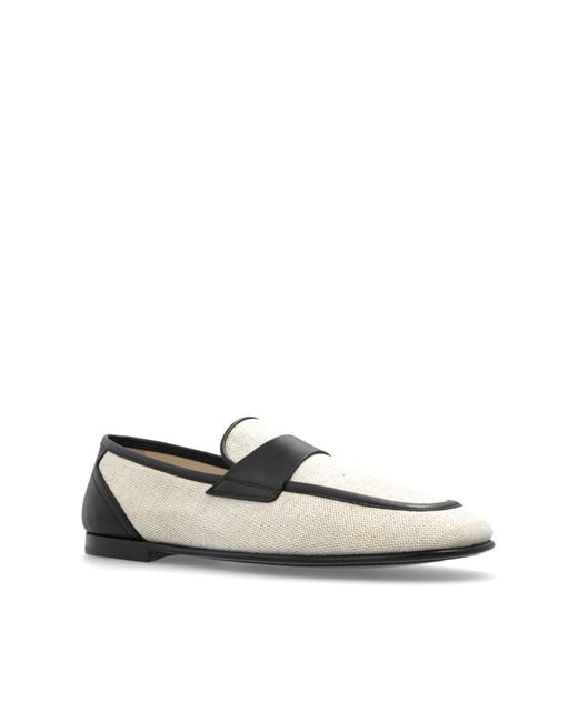 Dolce & Gabbana Blue Shoes With Leather Inserts for men