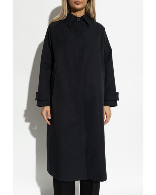 Studio Nicholson Black Coat 'Holin'