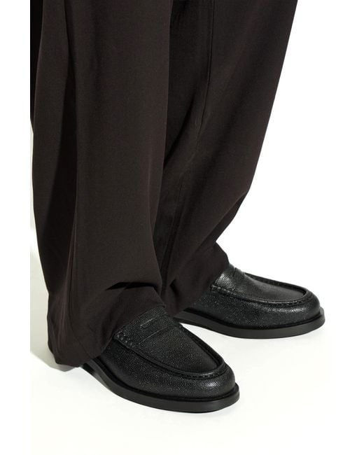 AllSaints Black 'Bloom' Loafers for men