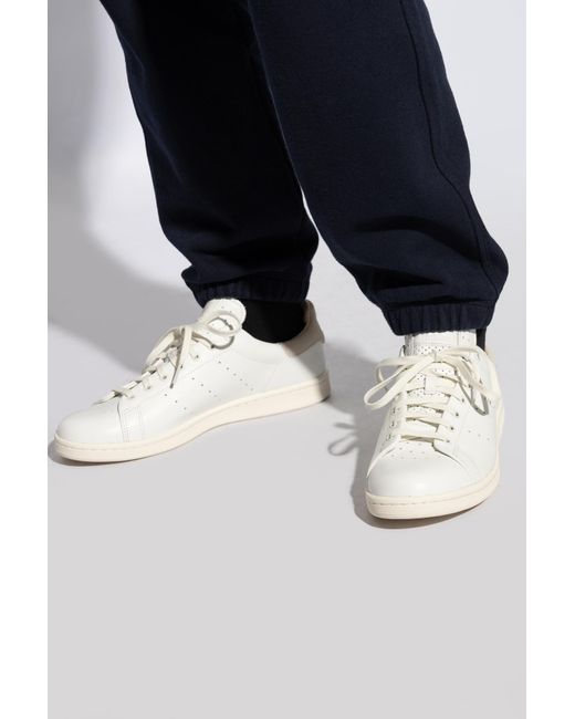 Adidas Originals White Stan Smith Lux Sports Shoes, for men
