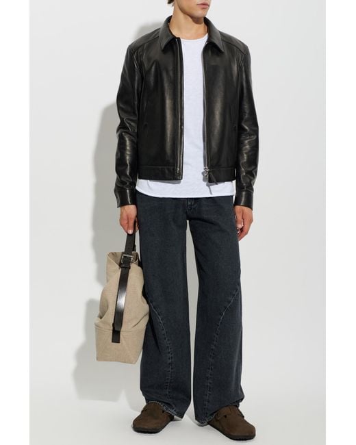 Agolde Black Jeans With A 'Vintage' Effect for men