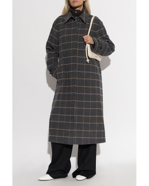 Paul Smith Black Wool Coat