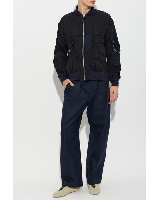 Comme des Garçons Blue Jacket With Pockets for men