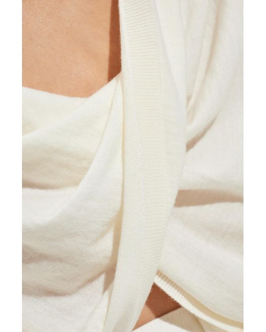 AllSaints White Sweater Julieana