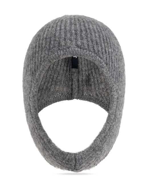 Jacquemus Gray Wool Hat