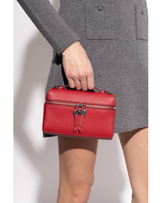 Tory Burch Red 'Romy Slim' Hand Bag