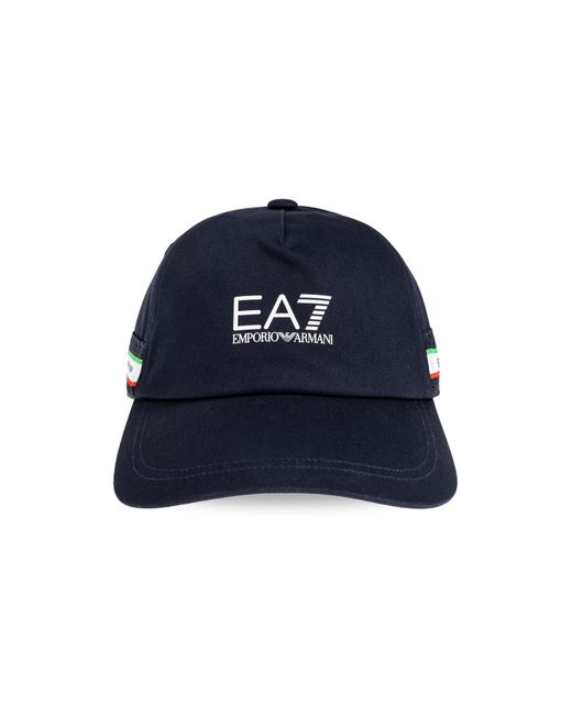 EA7 Blue Baseball Cap