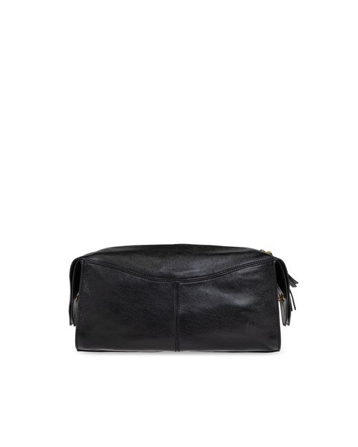 Balmain Black Shoulder Bag "Pulse" for men