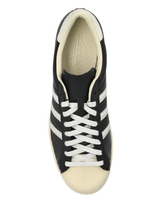 Adidas Originals Black Sports Shoes "Superstar Vintage" for men