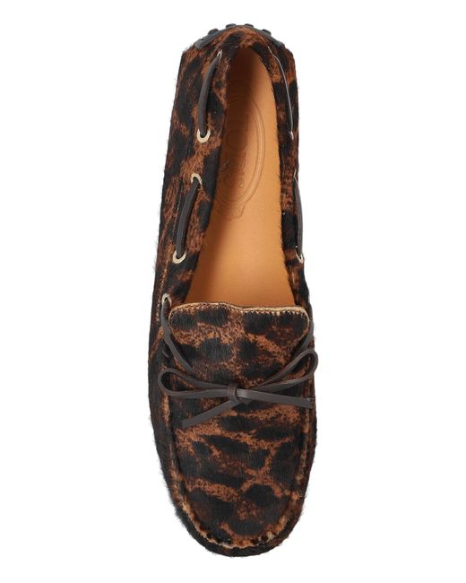 Tod's Black Gomma Loafers