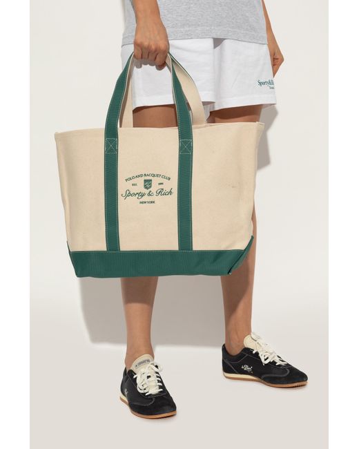 Sporty & Rich Women's Green Bag From The 'Syracuse' Collection