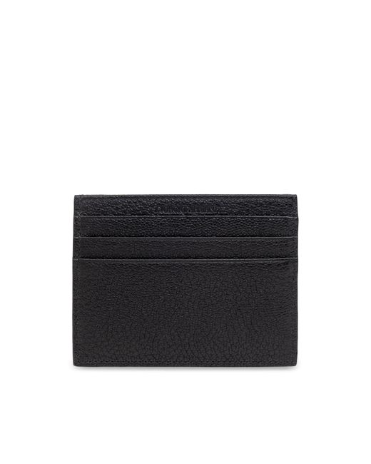 Giorgio Armani Black Logo Card Holder for men