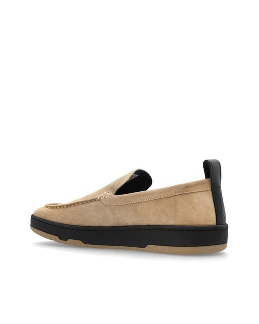 Lanvin Natural Suede Shoes for men