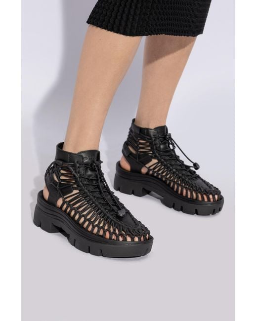 Comme des Garçons Black ‘Uneek Mid’ Sandals