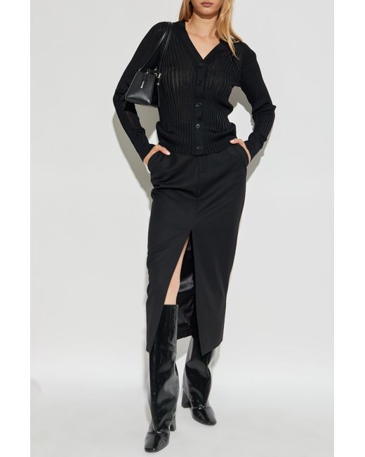 Anine Bing Black Cardigan 'Matheo'