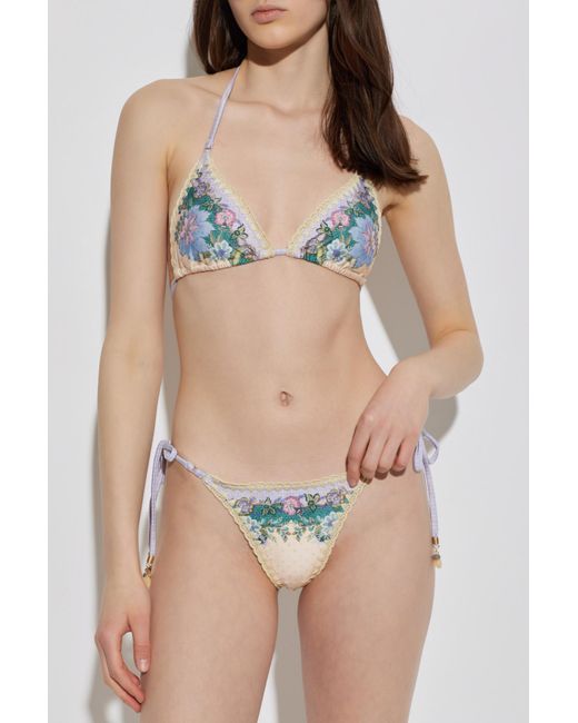 Zimmermann White Two-Piece Swimsuit