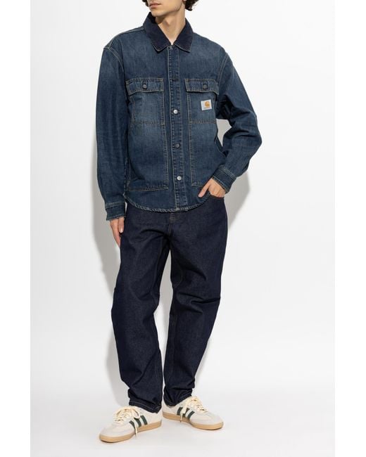 Carhartt Blue "Oakland" Jacket for men