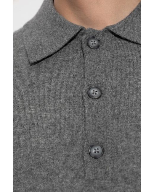 Entire studios Black Wool Polo