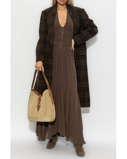 Isabel Marant Brown 'Dress "Briane"
