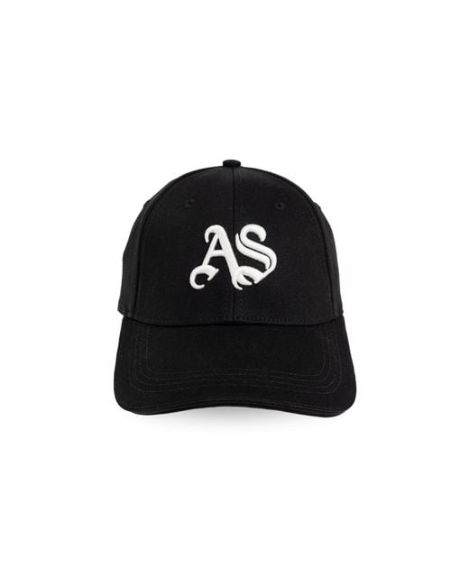 AllSaints Black Baseball Cap