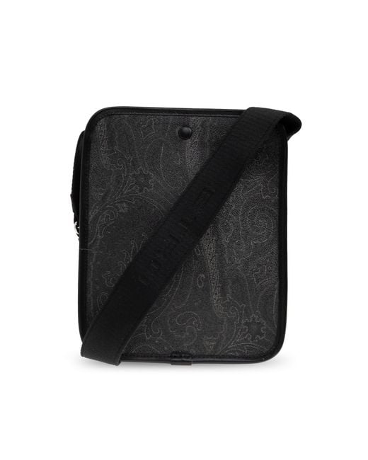 Etro Black Shoulder Bag for men