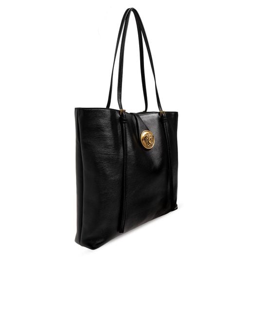 Versace Black Leather Bag