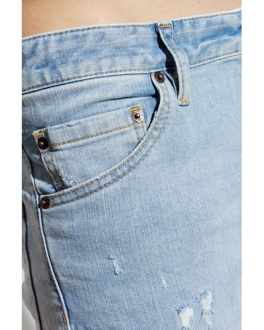 DSquared² Blue Teddy Jeans for men