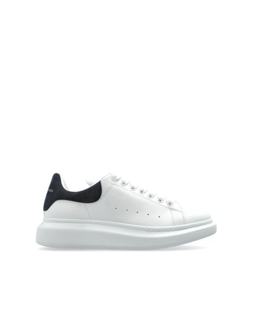McQueen White Sports Shoes With Logo for men