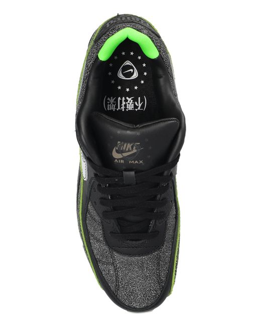 Nike Black Sports Shoes 'Air Max 90' for men