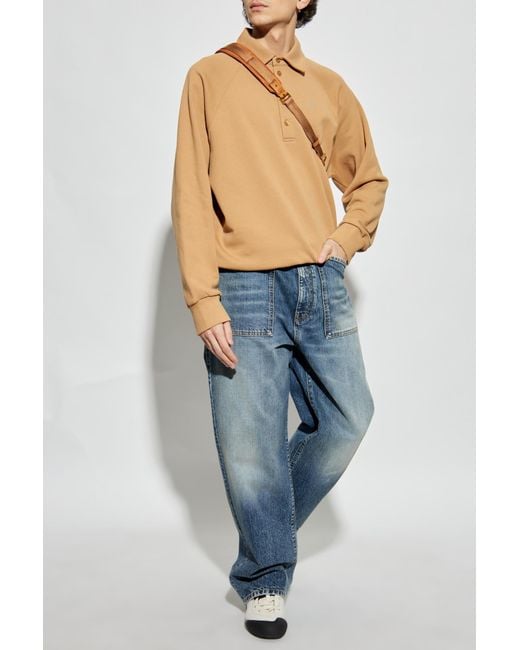 Givenchy Blue Jeans With Logo for men