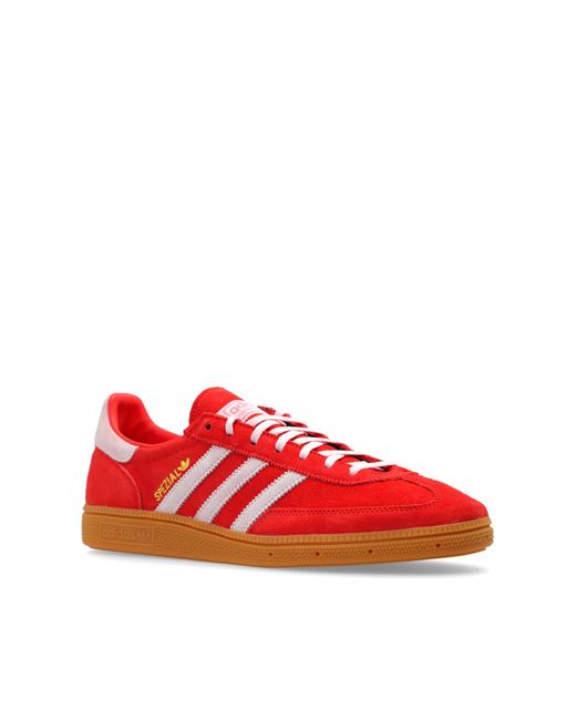 Adidas Originals Red ‘Handball Spezial’ Sports Shoes for men