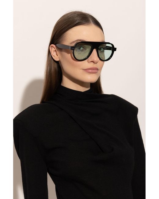 Thierry Lasry Black 'Dynasty' Sunglasses