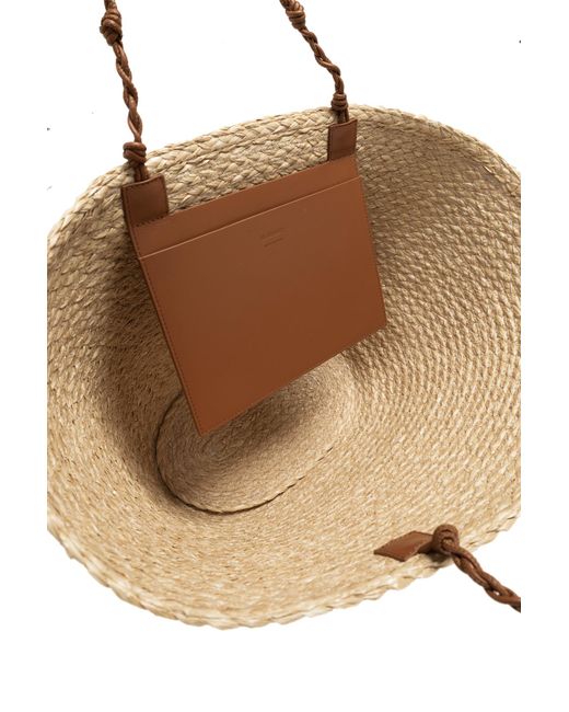 Jil Sander Natural Tangle Large Bag