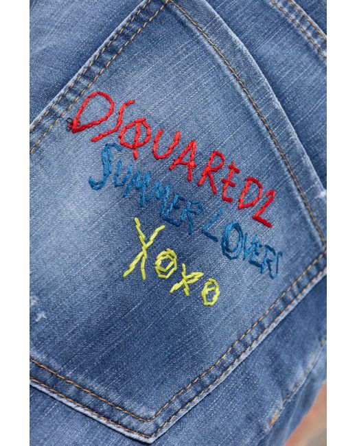 DSquared² Blue Jeans `642` Capsule `summer Lovers`, for men