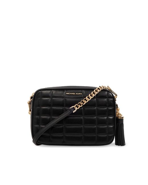 MICHAEL Michael Kors Quilted Shoulder Bag in Black Lyst UK