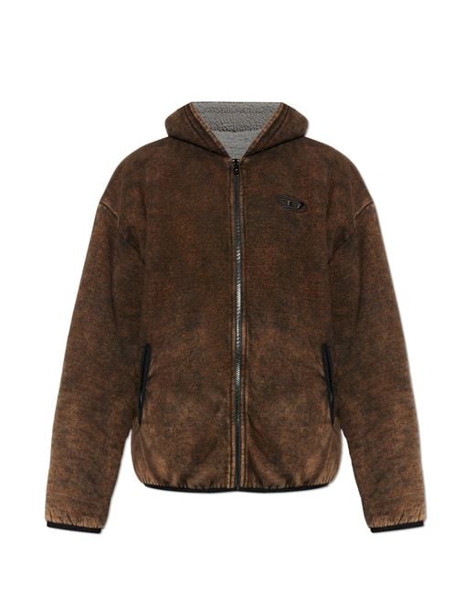 DIESEL Brown Jacket -Bryan' for men