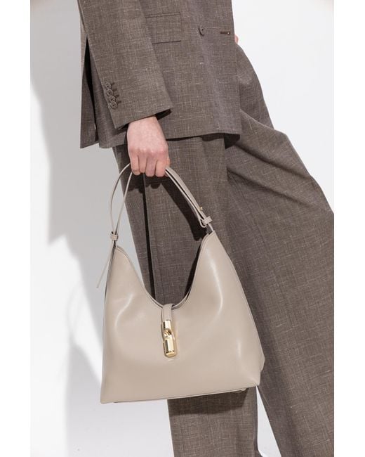 Furla Natural Shoulder Bag 'Goccia'