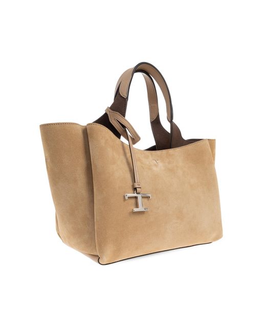 Tod's Black Suede Bag