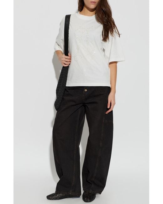 AllSaints Black 'Carter' Balloon Jeans