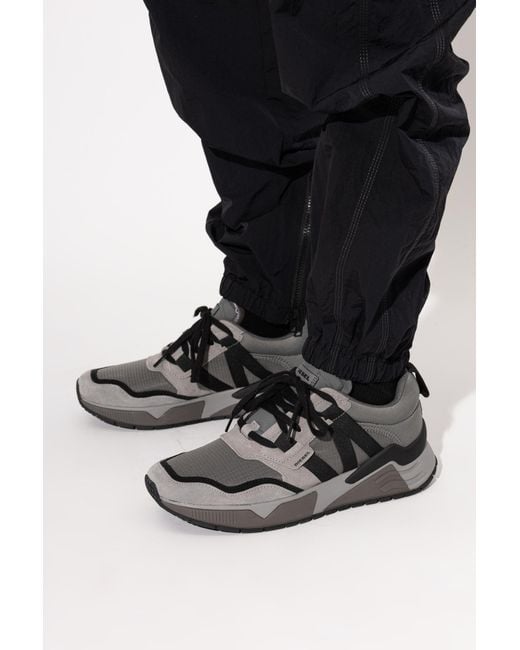 DIESEL Black 'S-Brentha' Sports Shoes for men