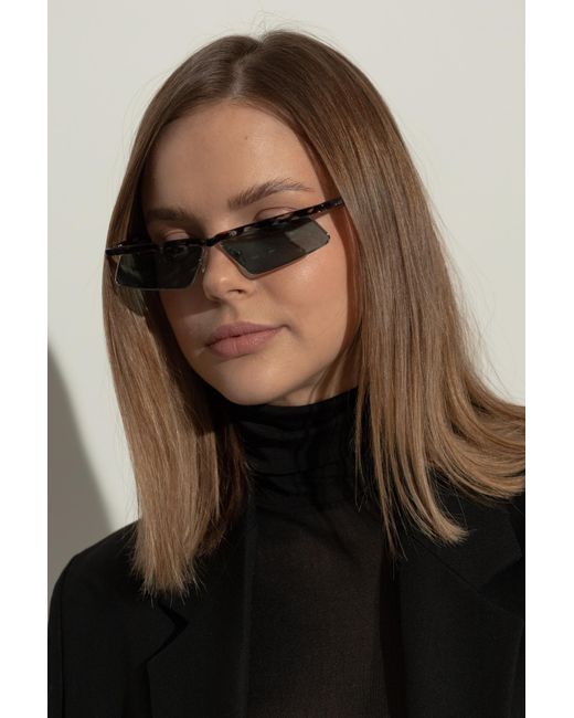 The Attico Blue Sunglasses