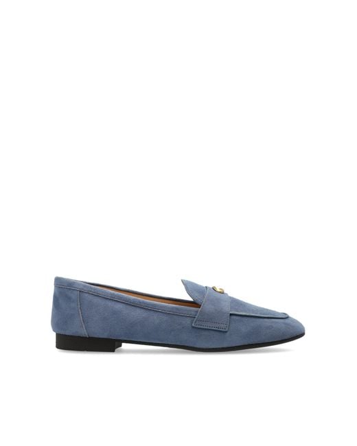 COACH Blue Suede Loafers for men