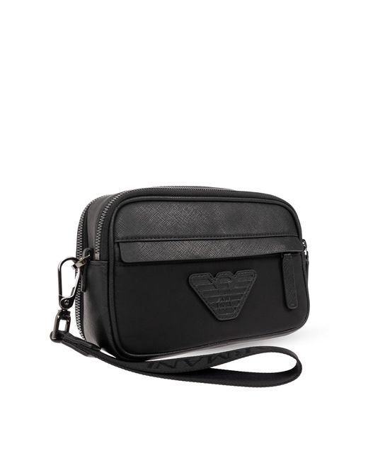 Emporio Armani Brown 'sustainability' Collection Handbag, for men