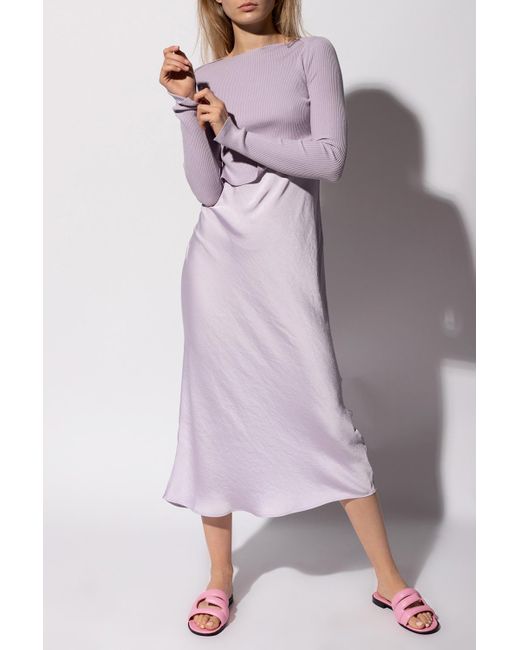 AllSaints Purple 'hera' Dress