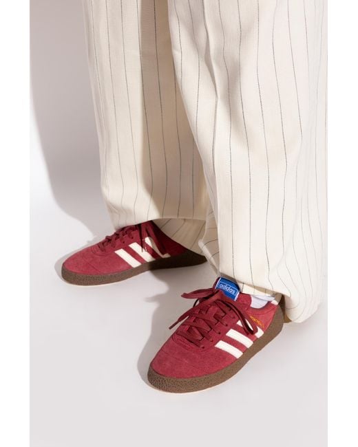 Adidas Originals Red Sports Shoes 'Montreal 76'
