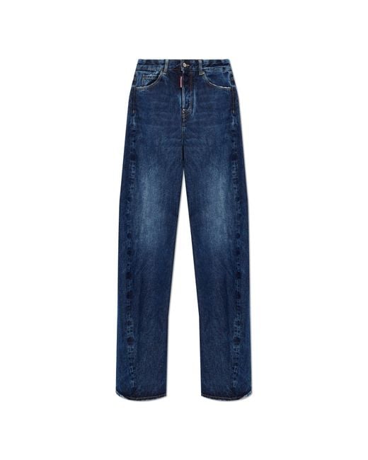 DSquared² Blue 'Loose Twst' Jeans