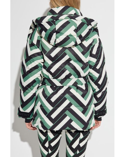 Perfect Moment Green Cortina Down Ski Jacket