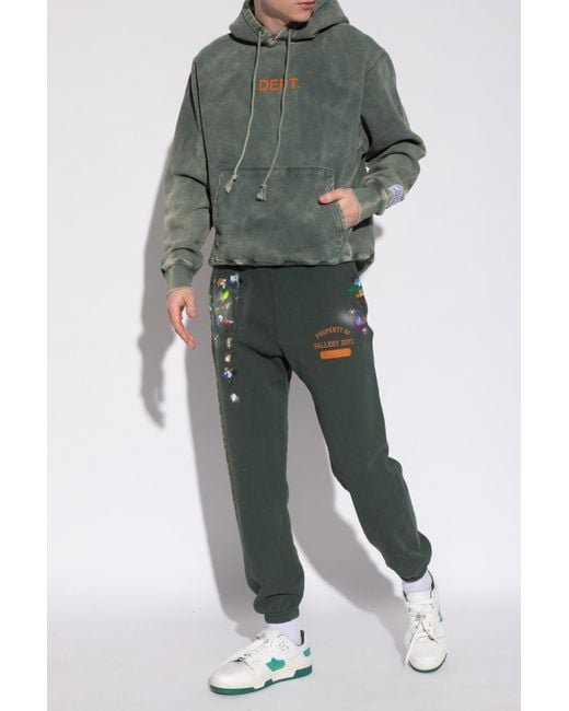 GALLERY DEPT. Sweatpants With Logo in Green for Men